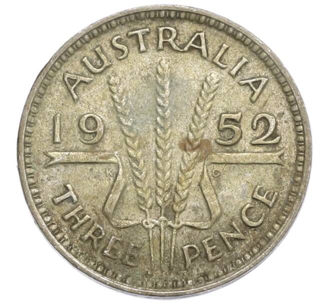 Монета 3 пенса 1952 года Австралия (Артикул: M2-80013) — Фото №1