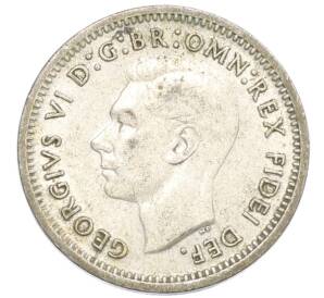 3 пенса 1951 года PL Австралия — Фото №2