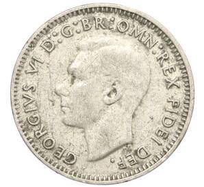 3 пенса 1951 года Австралия — Фото №2