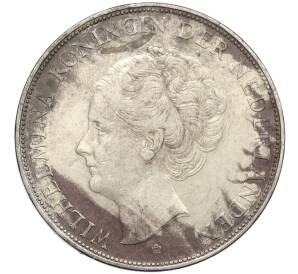 2 1/2 гульдена 1937 года Нидерланды — Фото №2