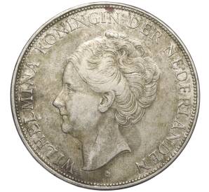 2 1/2 гульдена 1937 года Нидерланды — Фото №2