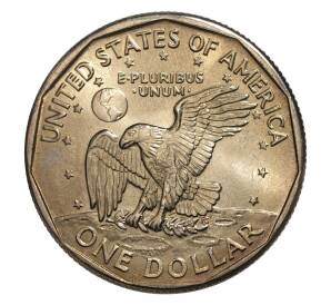 1 доллар 1999 года D США «Сьюзен Энтони» — Фото №2
