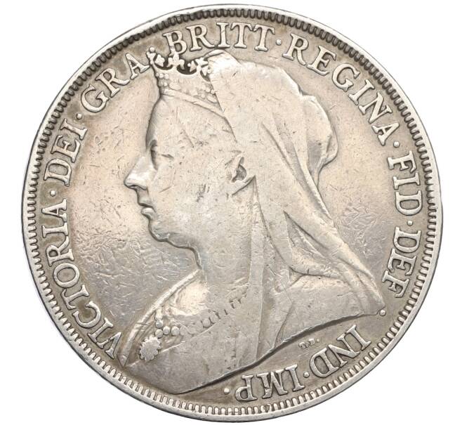 Монета 1 крона 1896 года Великобритания (Артикул: M2-80220) — Фото №2