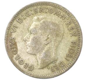 3 пенса 1950 года Австралия