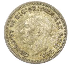 3 пенса 1951 года PL Австралия — Фото №2