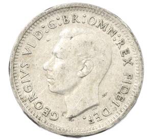 3 пенса 1951 года PL Австралия — Фото №2