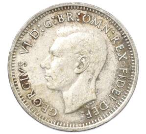 3 пенса 1951 года PL Австралия — Фото №2