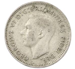 3 пенса 1952 года Австралия — Фото №2