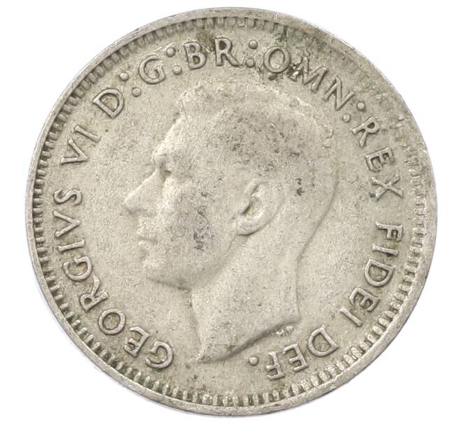 Монета 3 пенса 1952 года Австралия (Артикул: M2-80335) — Фото №2