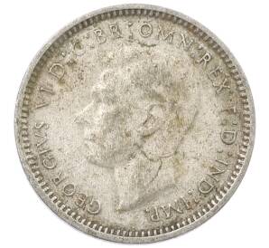 3 пенса 1948 года Австралия — Фото №2