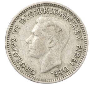 3 пенса 1949 года Австралия — Фото №2