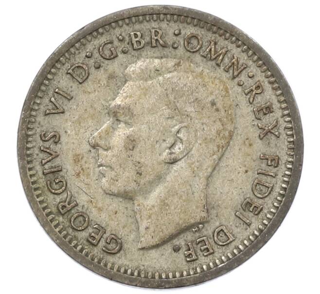 Монета 3 пенса 1951 года PL Австралия (Артикул: M2-80344) — Фото №2