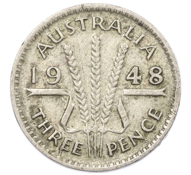Монета 3 пенса 1948 года Австралия (Артикул: M2-80349) — Фото №1