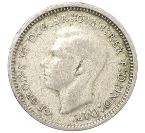 3 пенса 1948 года Австралия — Фото №2