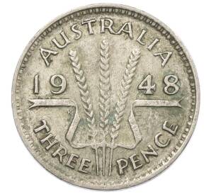 3 пенса 1948 года Австралия — Фото №1