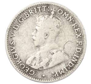 3 пенса 1927 года Австралия — Фото №2