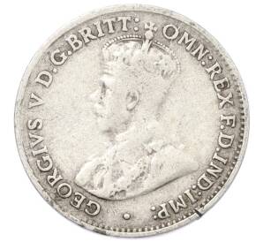 3 пенса 1927 года Австралия — Фото №2