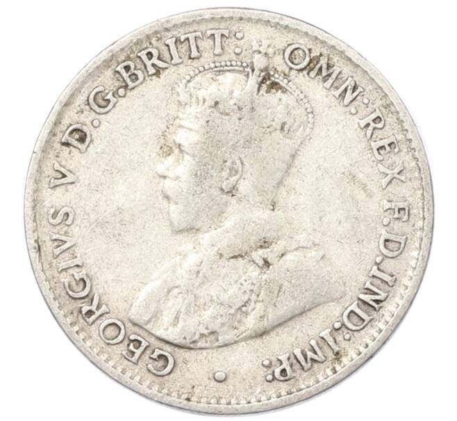 Монета 3 пенса 1927 года Австралия (Артикул: M2-80363) — Фото №2