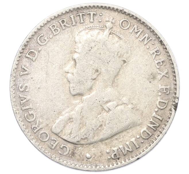 Монета 3 пенса 1927 года Австралия (Артикул: M2-80365) — Фото №2