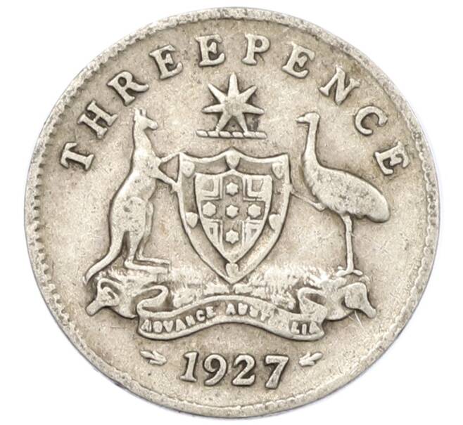 Монета 3 пенса 1927 года Австралия (Артикул: M2-80367) — Фото №1