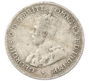 3 пенса 1927 года Австралия — Фото №2