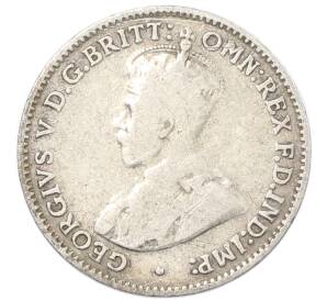 3 пенса 1927 года Австралия — Фото №2