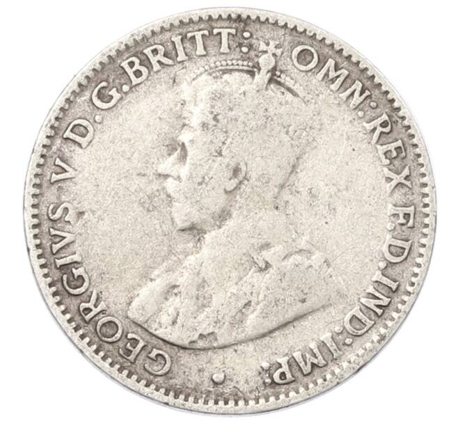 Монета 3 пенса 1927 года Австралия (Артикул: M2-80374) — Фото №2