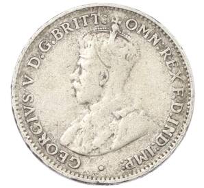 3 пенса 1927 года Австралия — Фото №2