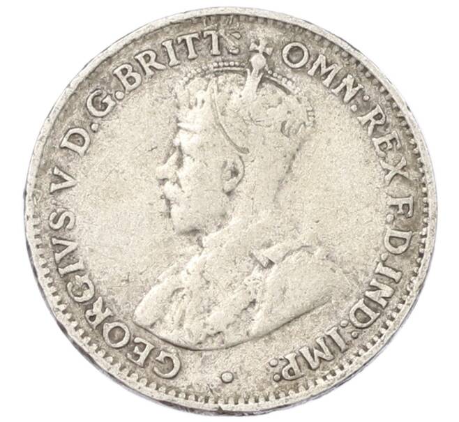 Монета 3 пенса 1927 года Австралия (Артикул: M2-80381) — Фото №2