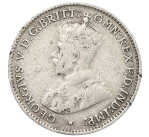 3 пенса 1927 года Австралия — Фото №2