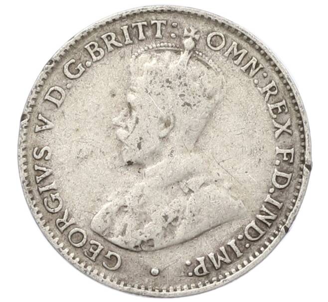 Монета 3 пенса 1927 года Австралия (Артикул: M2-80382) — Фото №2