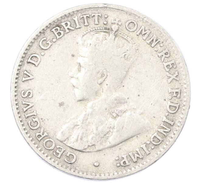 Монета 3 пенса 1927 года Австралия (Артикул: M2-80384) — Фото №2