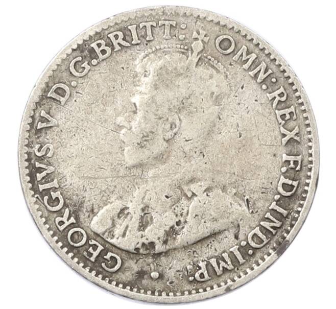 Монета 3 пенса 1927 года Австралия (Артикул: M2-80391) — Фото №2