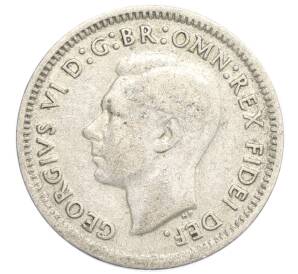 3 пенса 1950 года Австралия