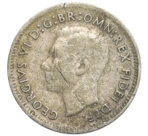 3 пенса 1950 года Австралия