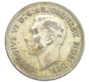 3 пенса 1950 года Австралия