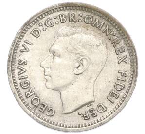 3 пенса 1951 года PL Австралия — Фото №2