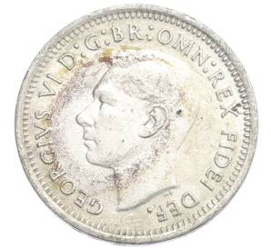 3 пенса 1951 года PL Австралия — Фото №2