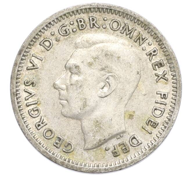 Монета 3 пенса 1951 года PL Австралия (Артикул: M2-80421) — Фото №2