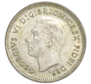 3 пенса 1951 года PL Австралия — Фото №2