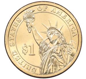 1 доллар 2007 года США (P) «2-й президент США Джон Адамс» — Фото №2