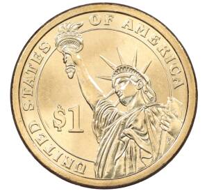 1 доллар 2007 года США (P) «3-й президент США Томас Джеферсон» — Фото №2