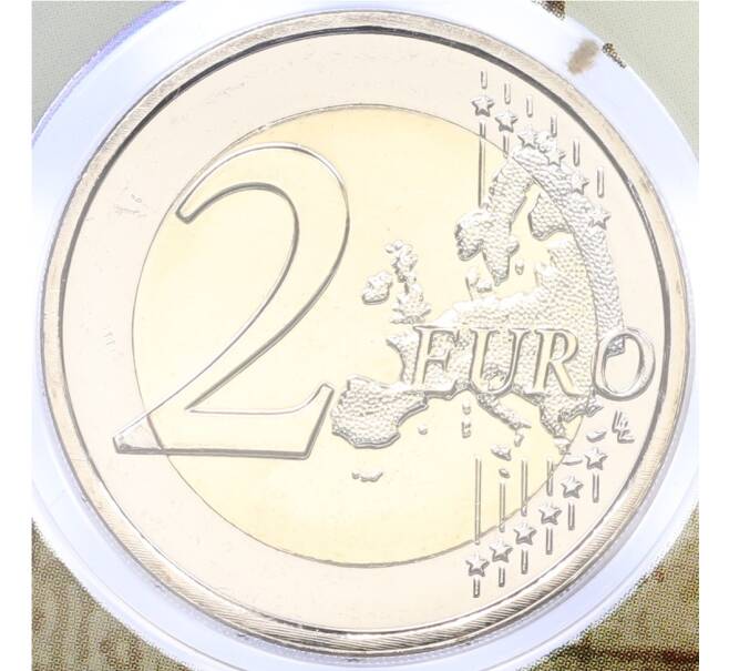 Монета 2 евро 2024 года Мальта «Мальтийские стены — Цитадель Гозо» (в блистере) (Артикул: M2-80582) — Фото №2