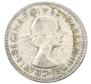 3 пенса 1959 года Австралия — Фото №2