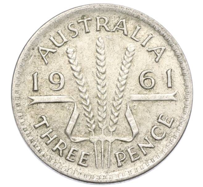 Монета 3 пенса 1961 года Австралия (Артикул: M2-80691) — Фото №1