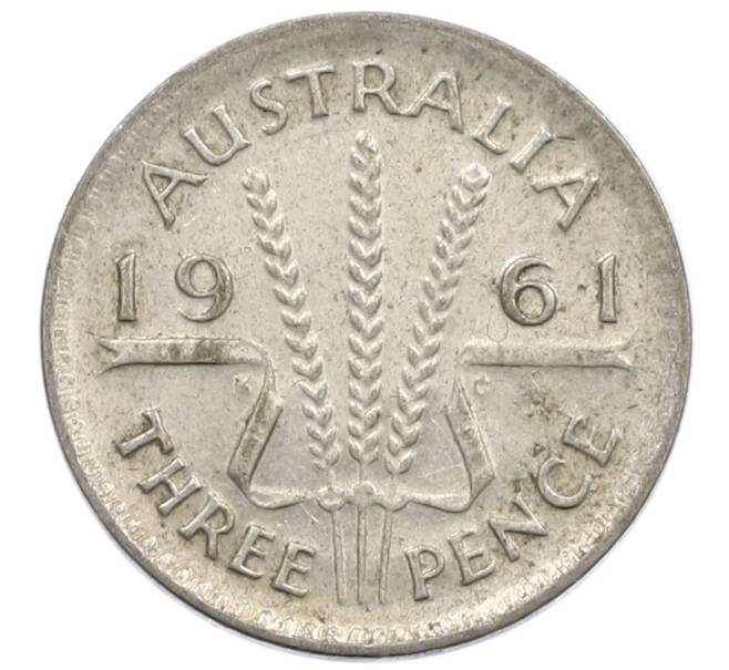 Монета 3 пенса 1961 года Австралия (Артикул: M2-81170) — Фото №1