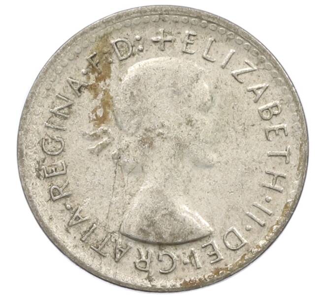 Монета 3 пенса 1961 года Австралия (Артикул: M2-81170) — Фото №2