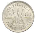 Монета 3 пенса 1961 года Австралия (Артикул: M2-81172) — Фото №1