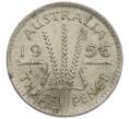 Монета 3 пенса 1956 года Австралия (Артикул: M2-81173) — Фото №1