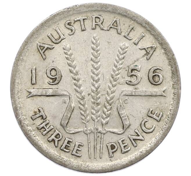 Монета 3 пенса 1956 года Австралия (Артикул: M2-81174) — Фото №1